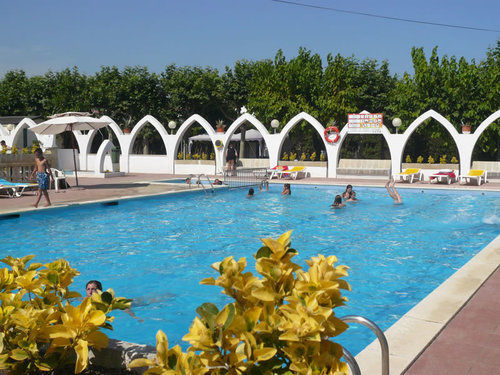 Camping El Camell Pineda de Mar Exterior foto